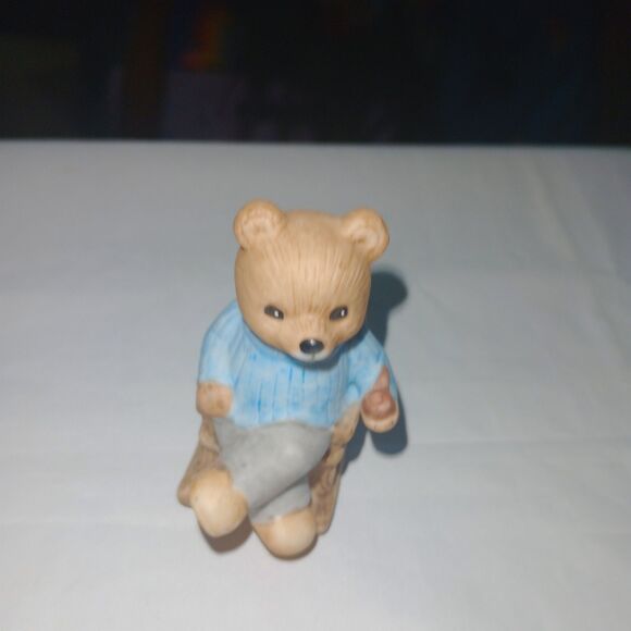 VTG Homco Bear Figurines - Mother & Father In Rocking Chairs & Child -Set of 3 - Picture 4 of 7